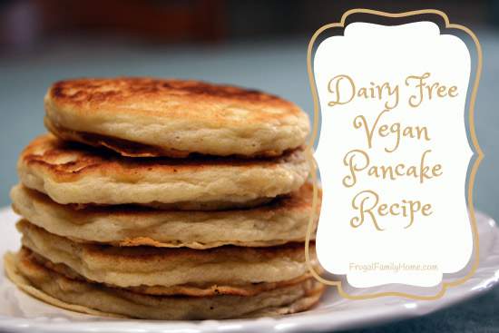 vegan pancake recipe