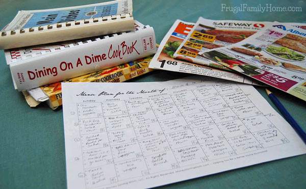 What a great tutorial on getting started with making a menu plan for a month. It was really helpful for me. 