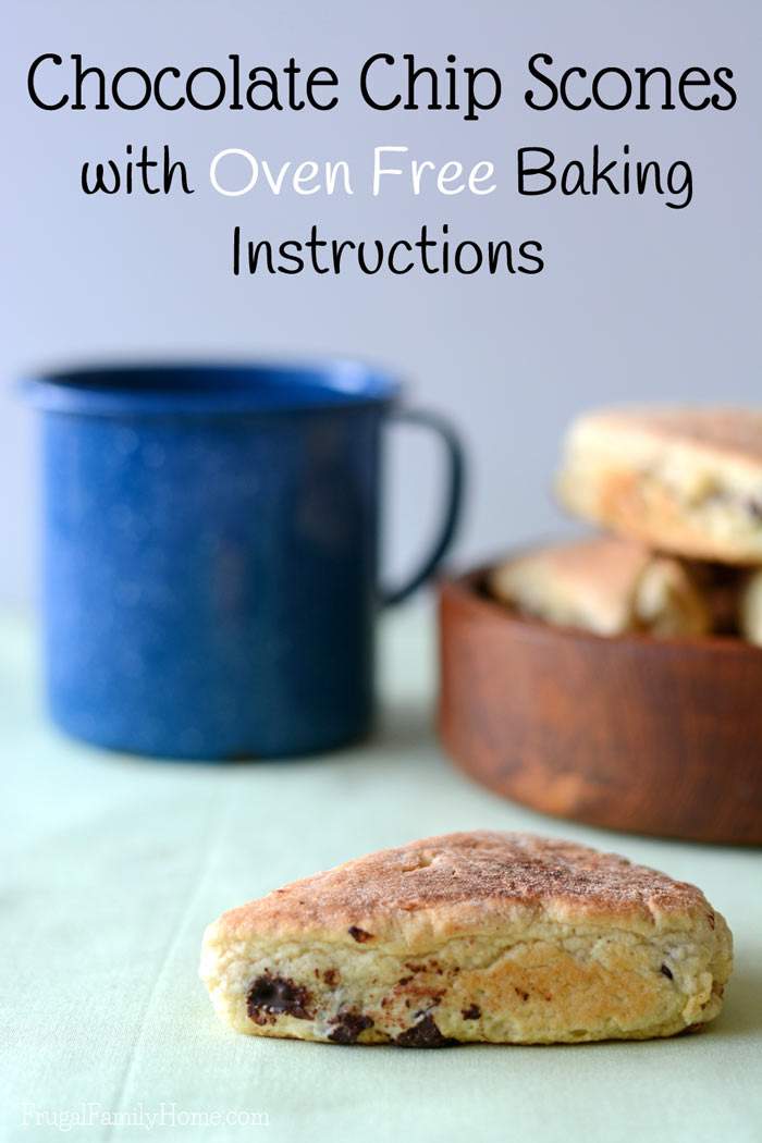 Dairy Free Scones with Chocolate Chips