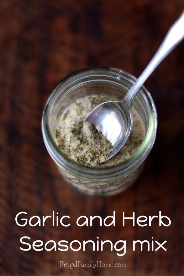 Homemade Garlic and Herb Seasoning - The Dinner Bite