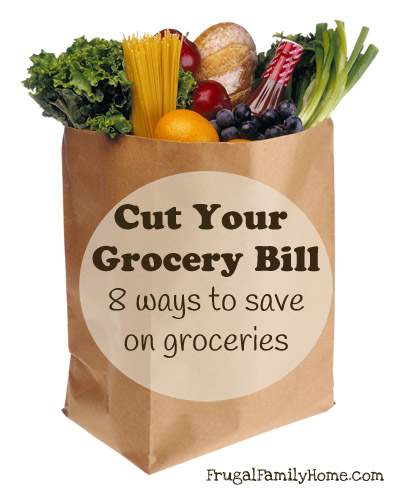 Cut Your Grocery Bill Banner