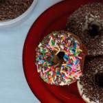 This is an easy and delicious baked donuts recipe. Who wouldn’t love double chocolate donuts that are baked to help keep the fat down? Better yet, these are also dairy free donuts too. You’ll have to see how easy these are to make. If you can measure and stir you can make them too.
