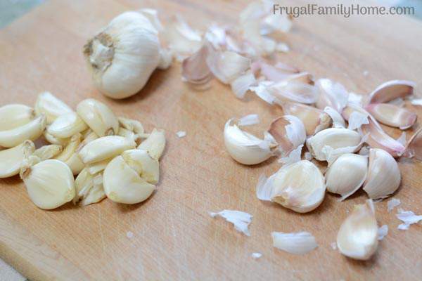 Make your own minced garlic cubes for the freezer. You won’t have to peel and chop one clove or garlic for a recipe, you’ll have it ready and waiting in the freezer. 