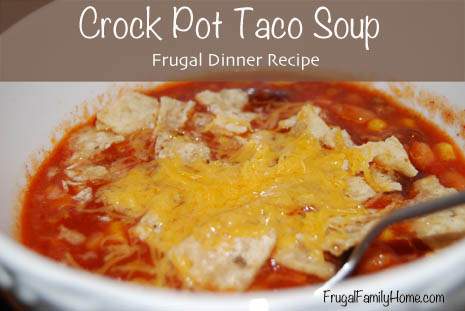 Crock Pot Taco Soup