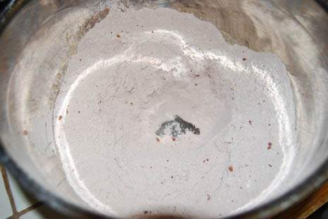 Dry Ingredients Mixed