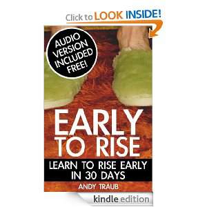 Early To rise book