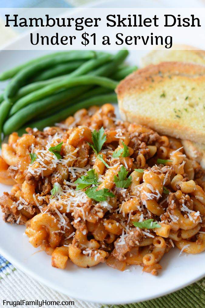 Hamburger Skillet Dish