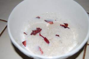 Rice Cereal made