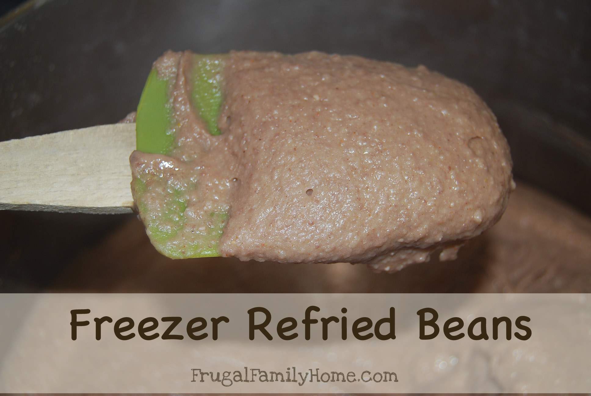 Refried Beans For The Freezer