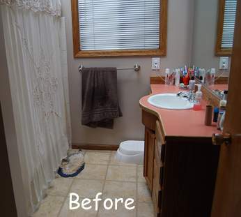 Bathroom Before