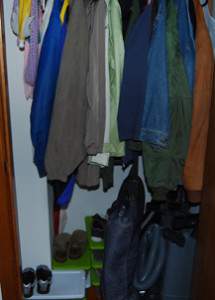 Entry Closet After