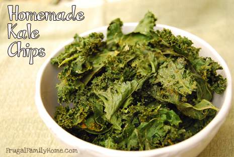 Kale Chips, A Good For You Snack Recipe