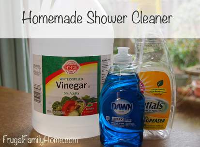 Best Homemade Shower Cleaner to Make it Sparkle - My Heavenly Recipes