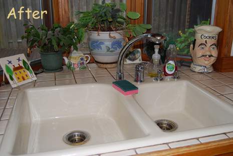 Sink Area After