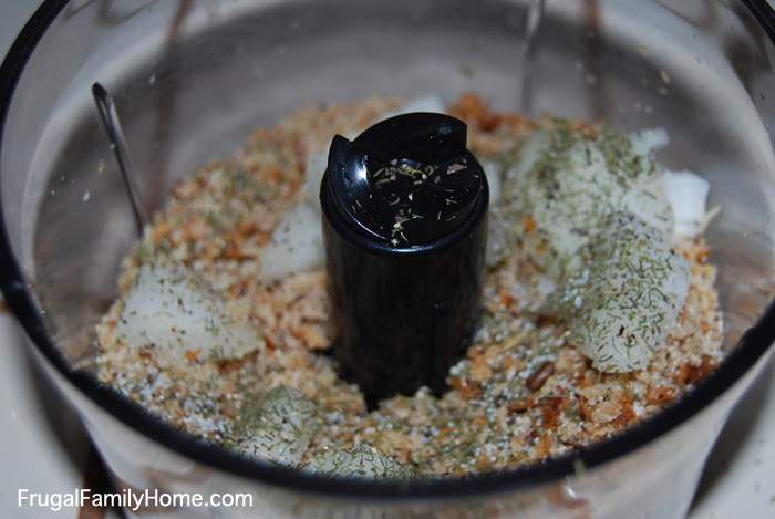 Breading Ingredient Salmon Patties