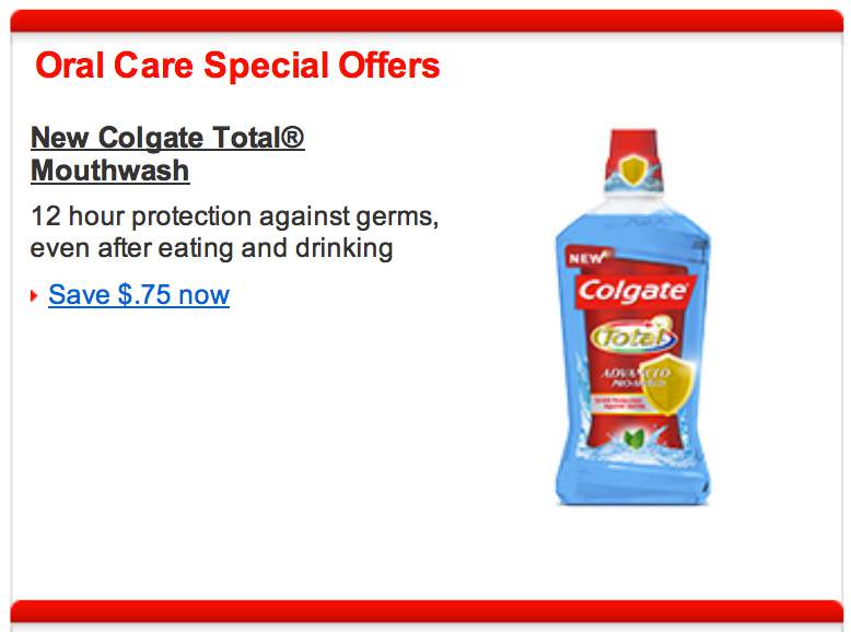 Colgate Coupon I found