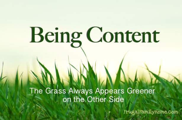 Content, Grass Greener Banner