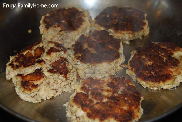 Half Cooked Salmon Patties