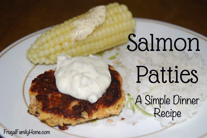 Salmon Patties Banner