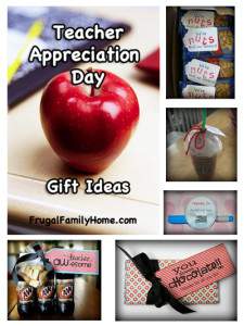 Great Teacher Appreciation Day Gifts | Frugal Family Home