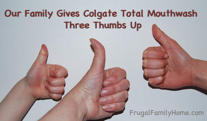 Thumbs Up for Colgate