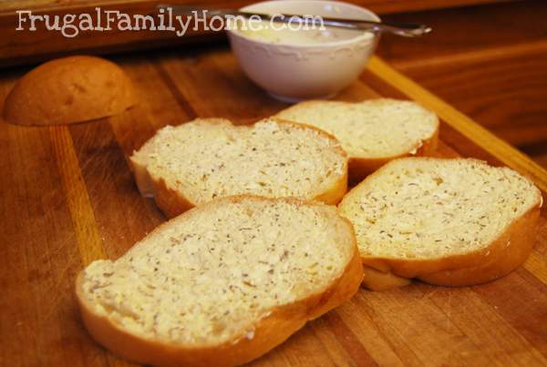 Buttered Bread