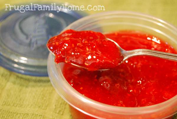 Strawberry Raspberry Freezer Jam