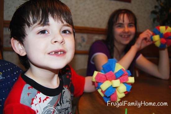 Kid's Craft, Caterpillar Clips - Frugal Family Home