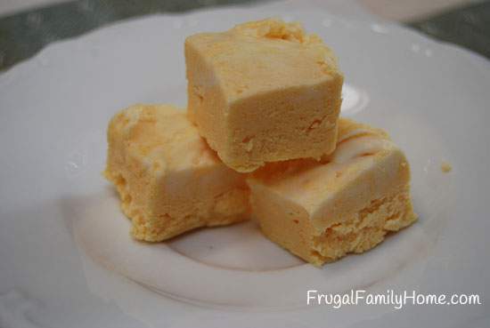 Creamsicle Fudge