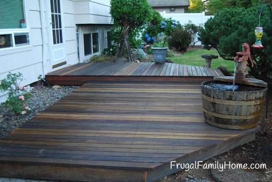 Full Picture of the Deck Resealed