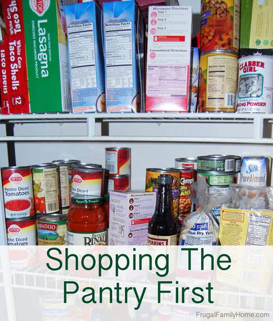 Pantry Shopping