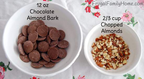 Almond bark ingredients