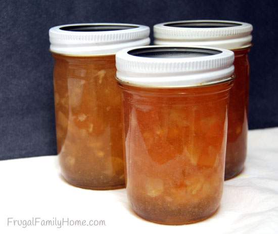 Finished Pear Jam