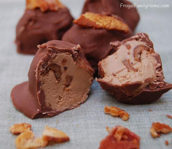 Maple Bacon Bonbons see inside