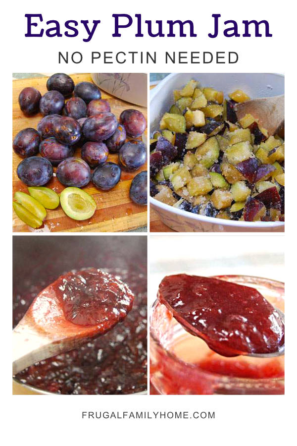 Make it from Scratch Challenge..No Pectin Plum Jam