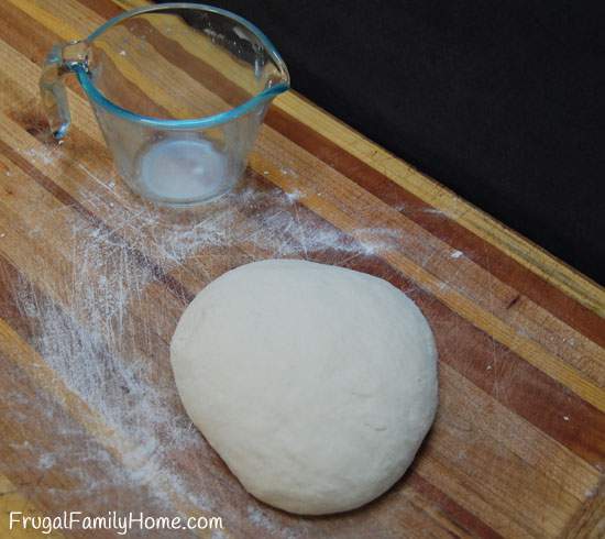 Pizza Dough ready to roll out