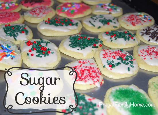 Homemade Sweet Treats, Sugar Cookies