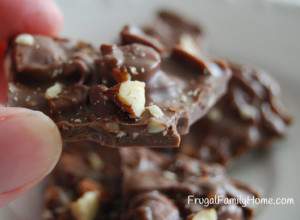 Homemade Sweet Treats, Almond Bark Frugal Family Home