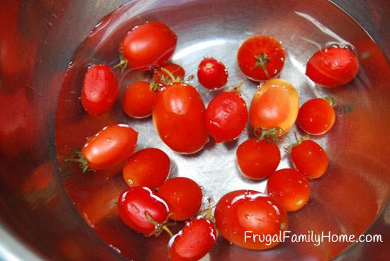 Washing-Tomatoes