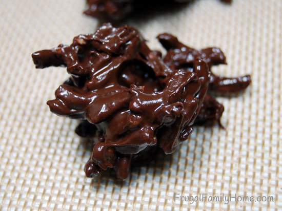 Chocolate Noodle Clusters