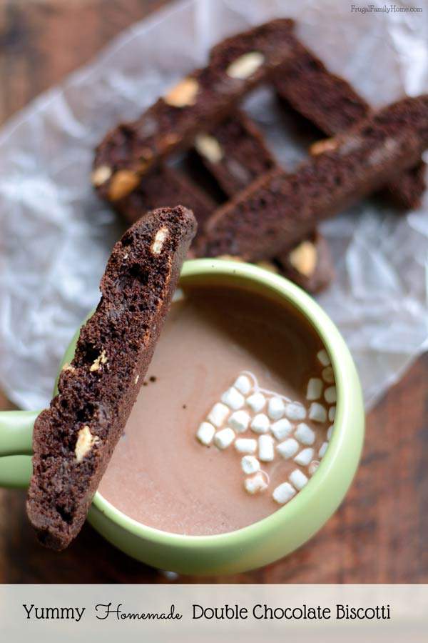 Making your own biscotti at home isn't hard at all. Other than a second baking and a little slicing they are like any other cookie recipe to make. 