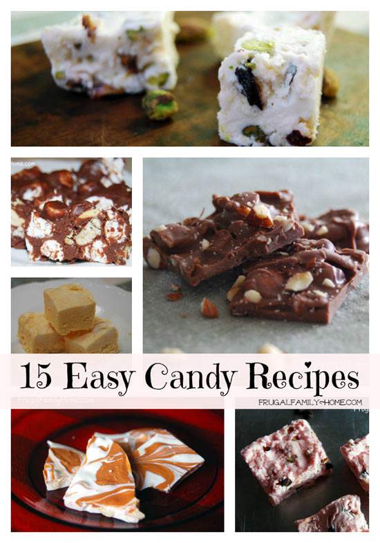 Easy Candy Gift Recipes