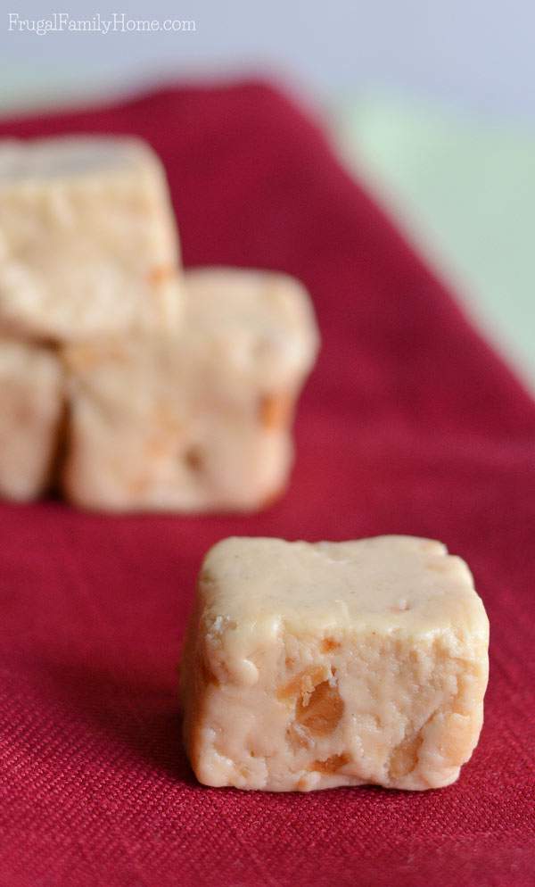 Oh my this peanut butter fudge is so creamy and delicious. I’ve made quite a few batches of it over the years and it always turns out so yummy. I include this peanut butter fudge recipe in all of my Christmas cookie and candy plates. Everyone always loves it. 