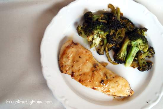 Easy to Make Roasted Broccoli and Chicken