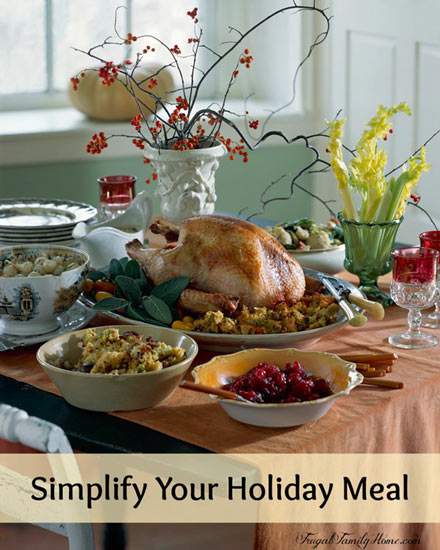 Holiday Meal Simplified