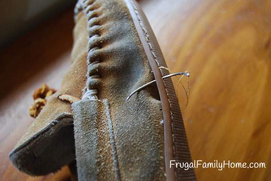 Frugal Photo Friday, Baking Bread and Shoe Mending