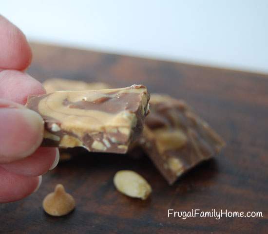 Homemade Peanut Butter Bark