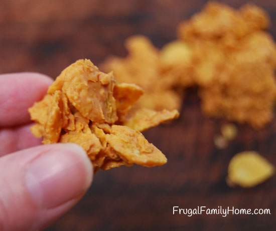 Butterscotch Corn Flake cookies