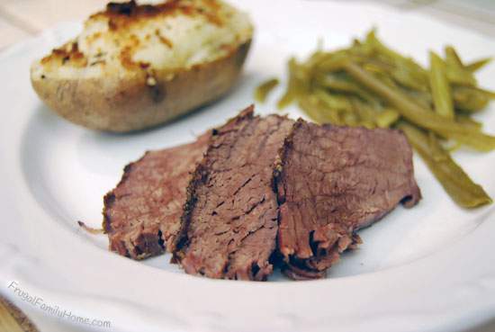 Yummy Beef Roast ready to serve