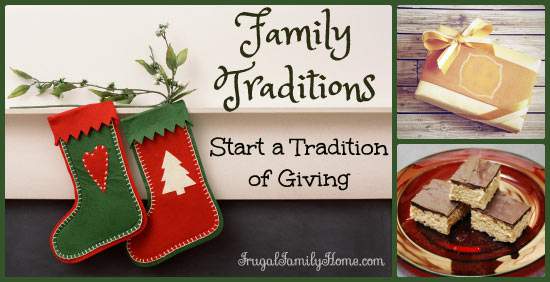 Family Tradition of giving
